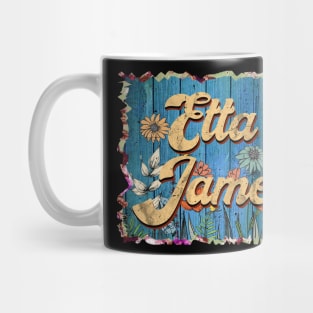 Retro Etta Name Flowers Limited Edition Proud Classic Styles Mug